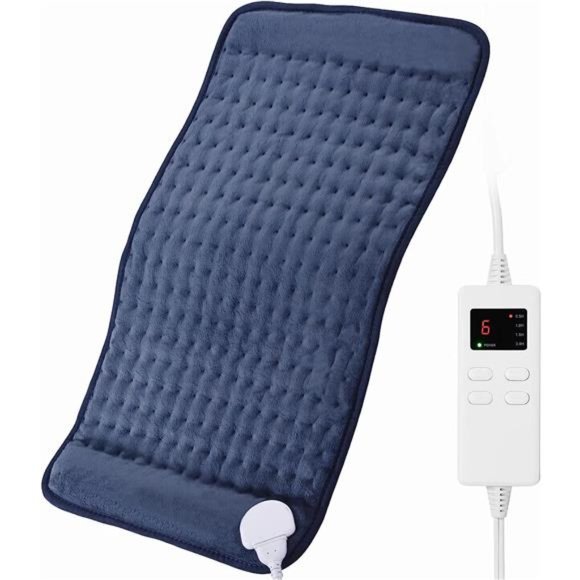 Heating Pad, Electric Heating pad for Back Pain Relief Muscle Cramps Ultra Soft - Picture 1 of 7
